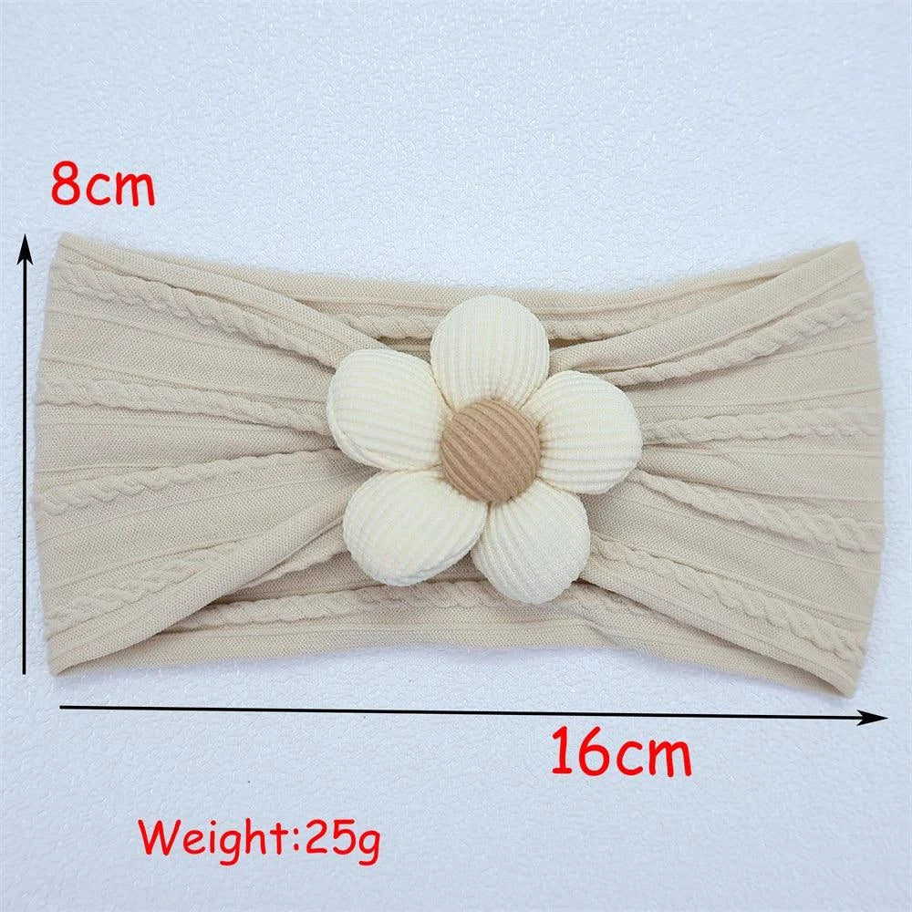 Flower Nylon Baby Headband