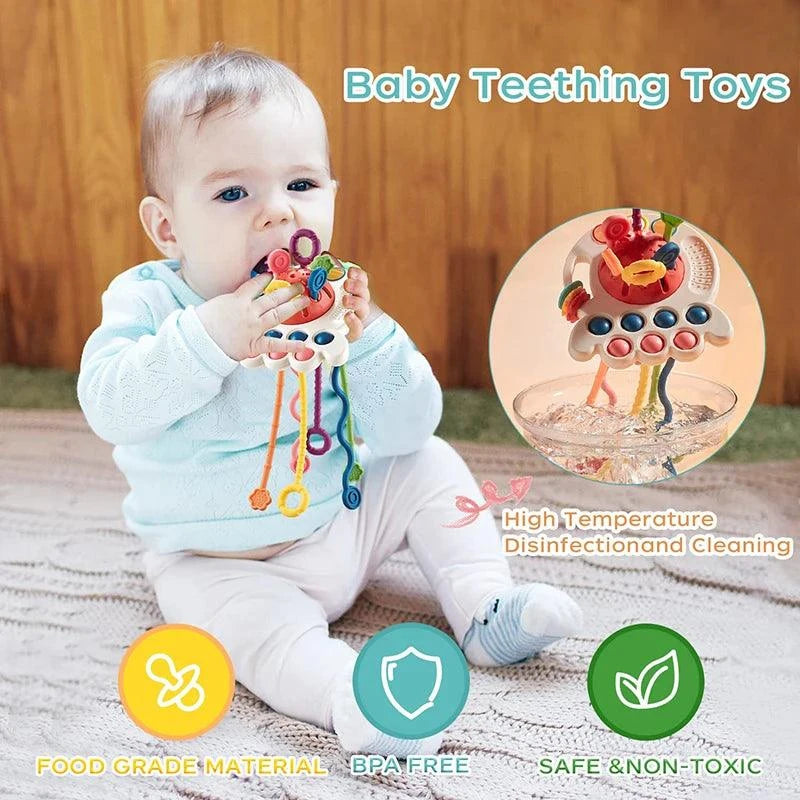 Montessori Pull String Teether