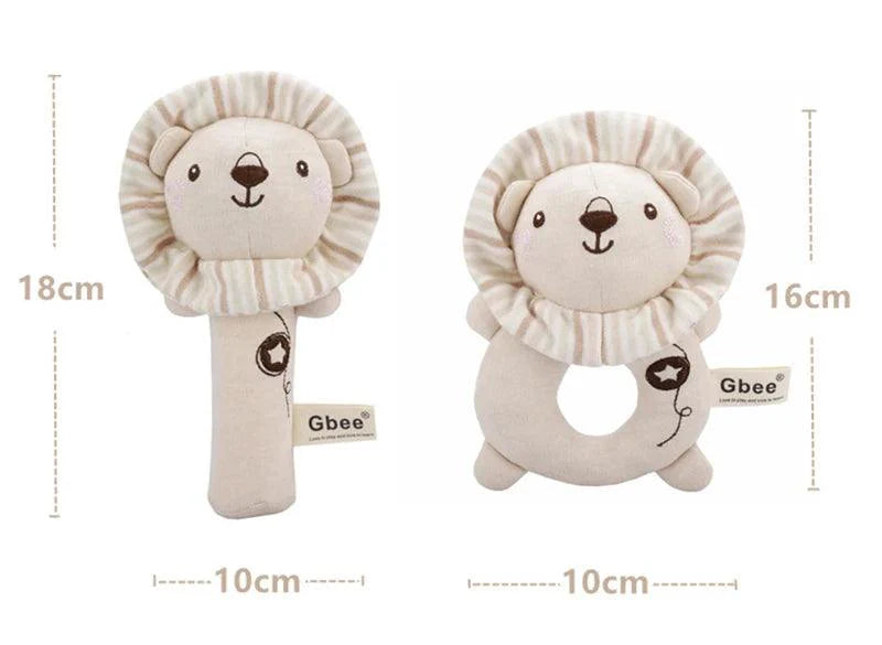 Plush Baby Rattle Toy