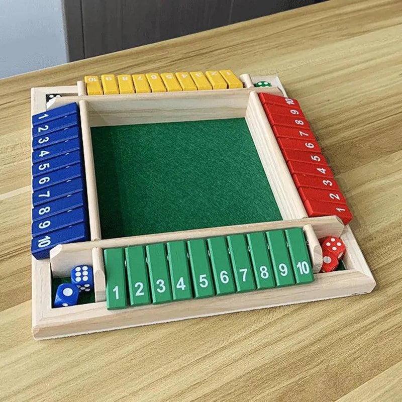 Deluxe Four-Sided Shut The Box