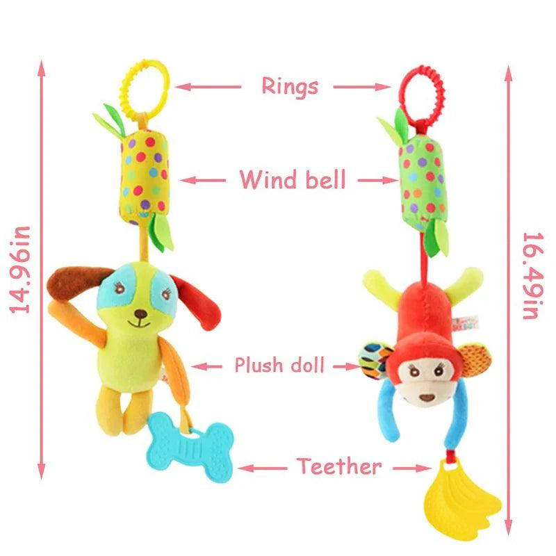 Soft Sensory Hanging Rattle