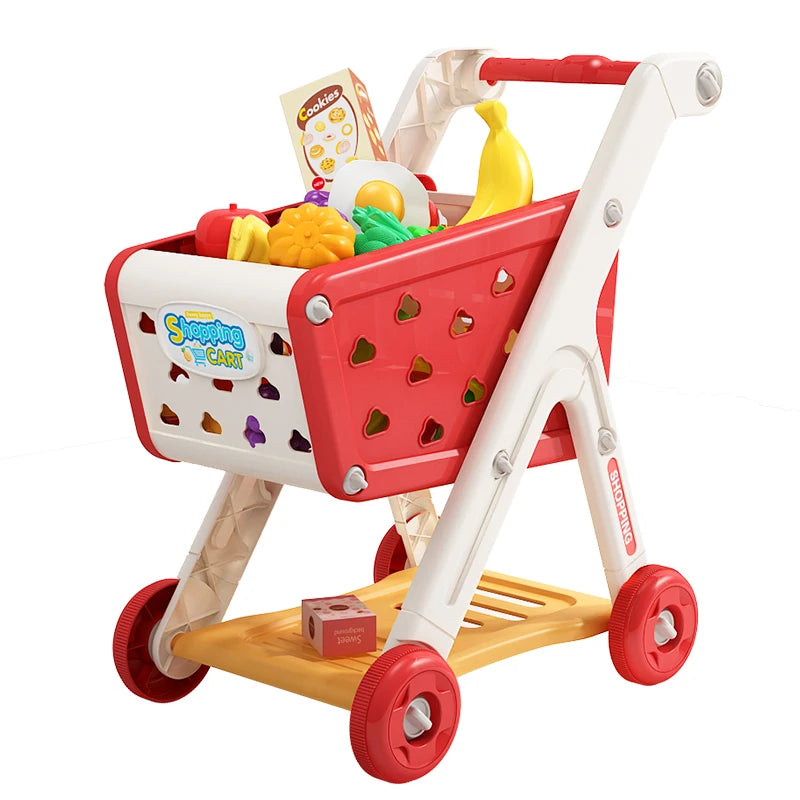 Mini Shopping Cart Toy Set