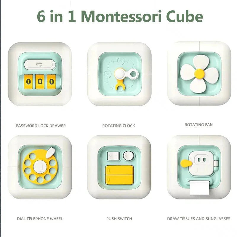 6-in-1 Montessori Sensory Cube