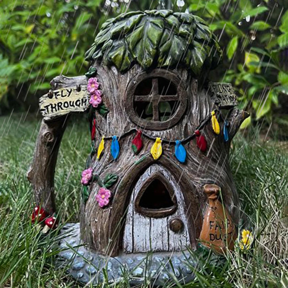 Solar Fairy House Garden Light