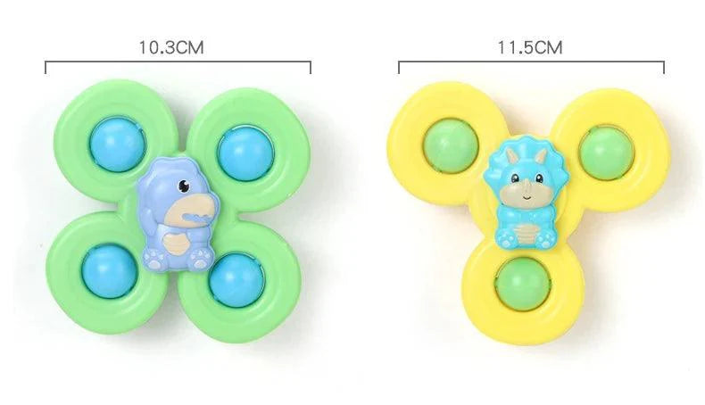 Cartoon Sea Animal Bath Spinners