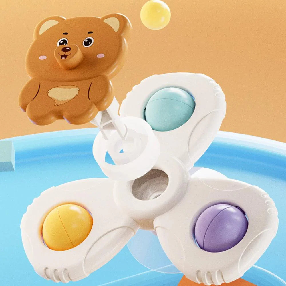 Montessori Suction Cup Spinner Toys