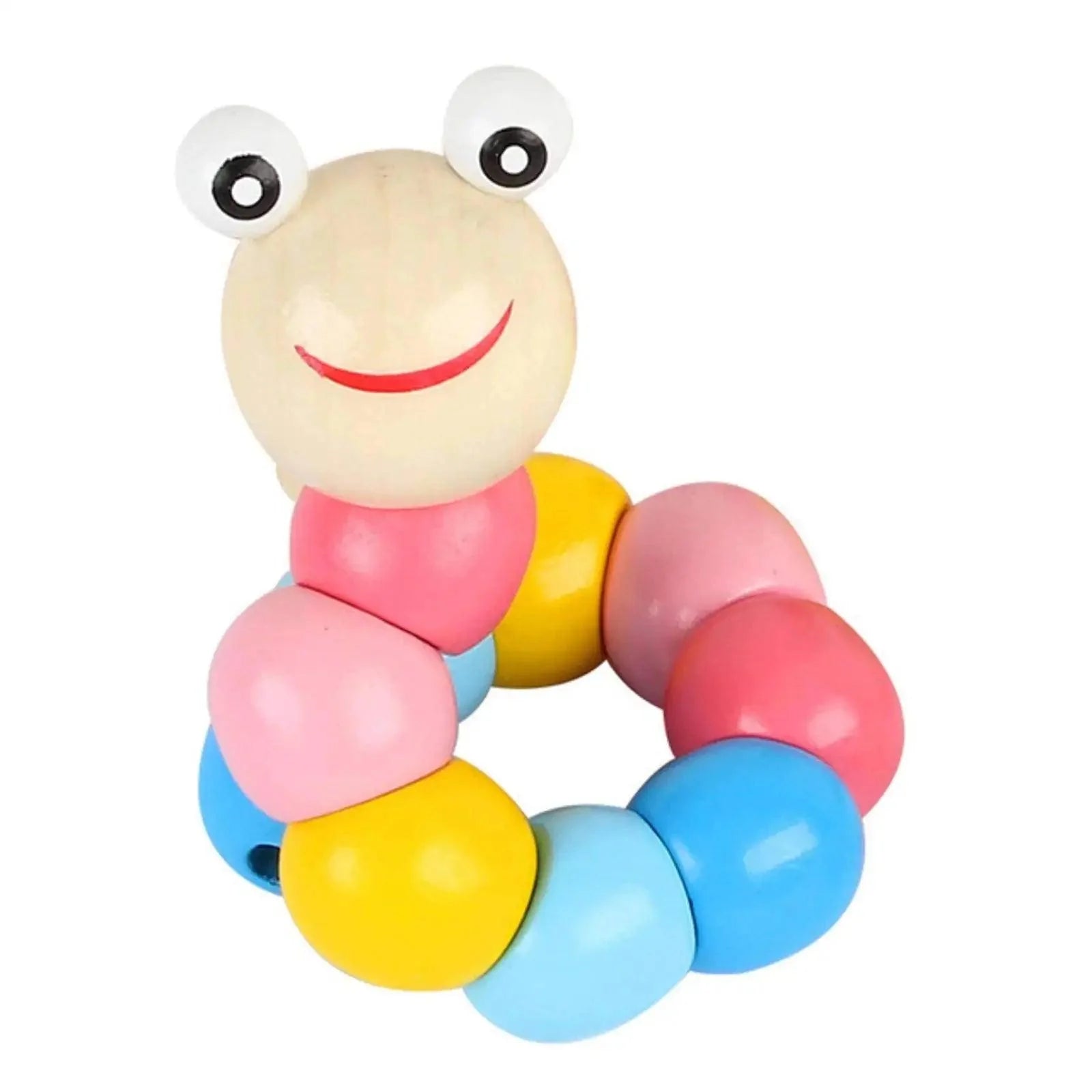 Bright Caterpillar Puppet Toy