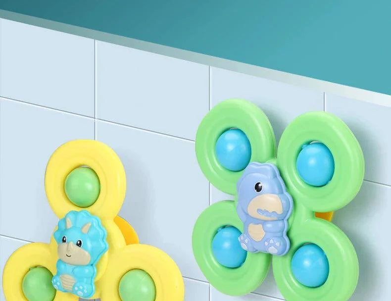 Cartoon Sea Animal Bath Spinners