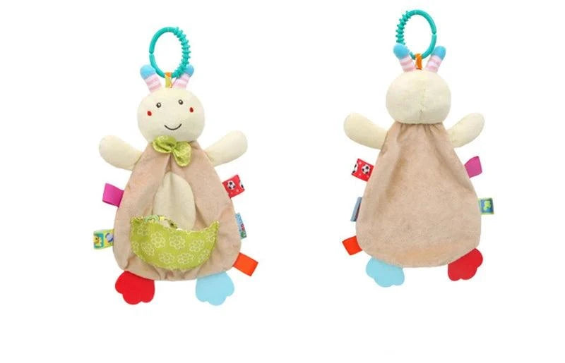 Soft Animal Rattle Toy