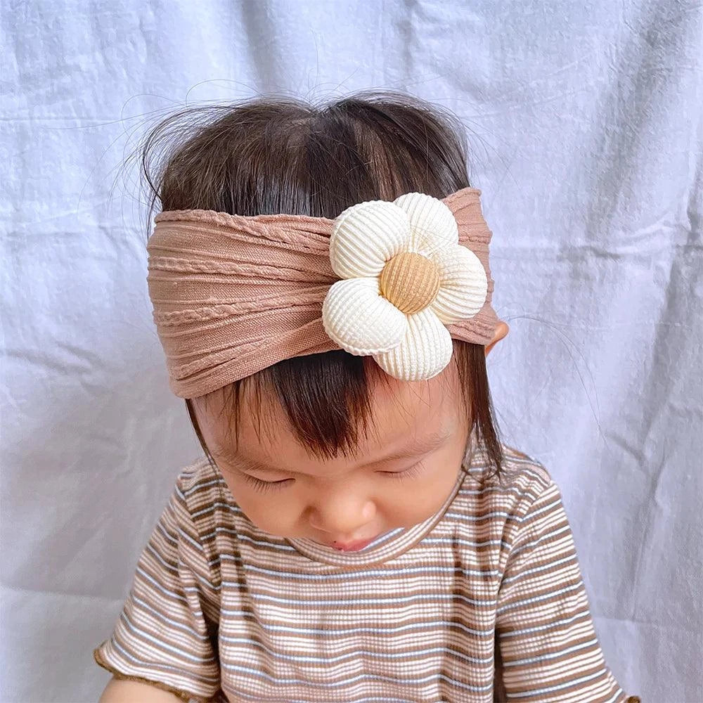 Flower Nylon Baby Headband