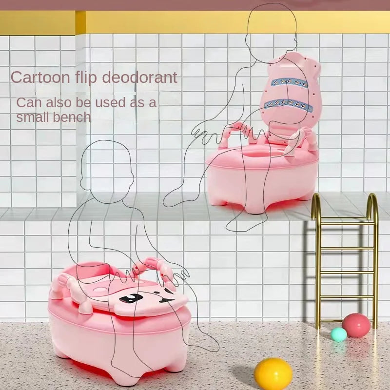 Cute Cow Portable Potty Seat