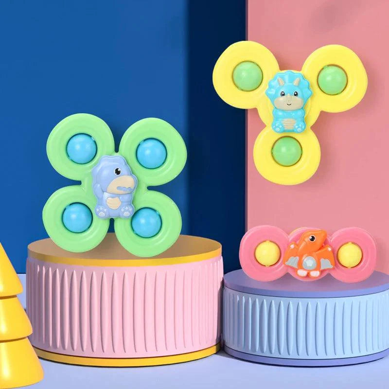 Cartoon Sea Animal Bath Spinners