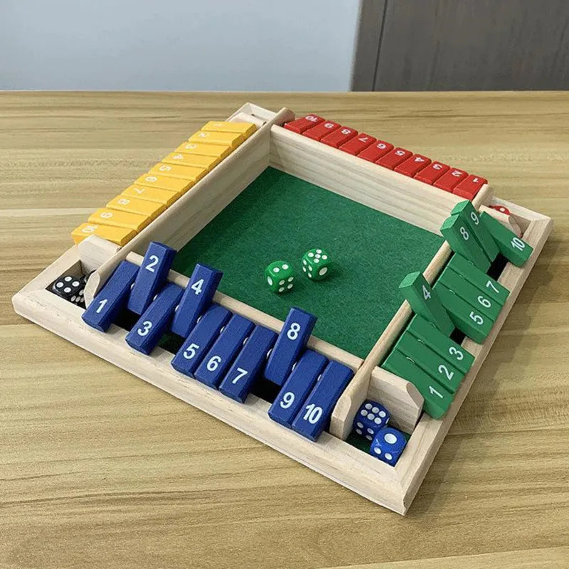 Deluxe Four-Sided Shut The Box