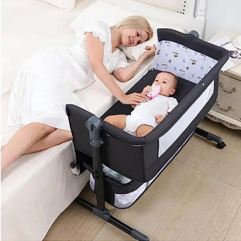 Portable Nursery Bed with Mosquito Net