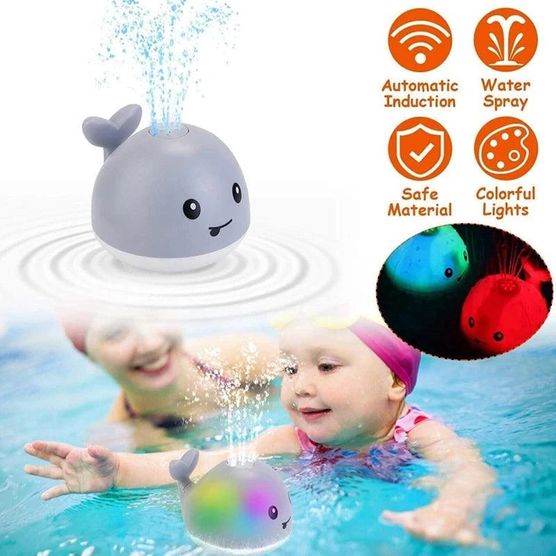 Light-Up Whale Bath Toy