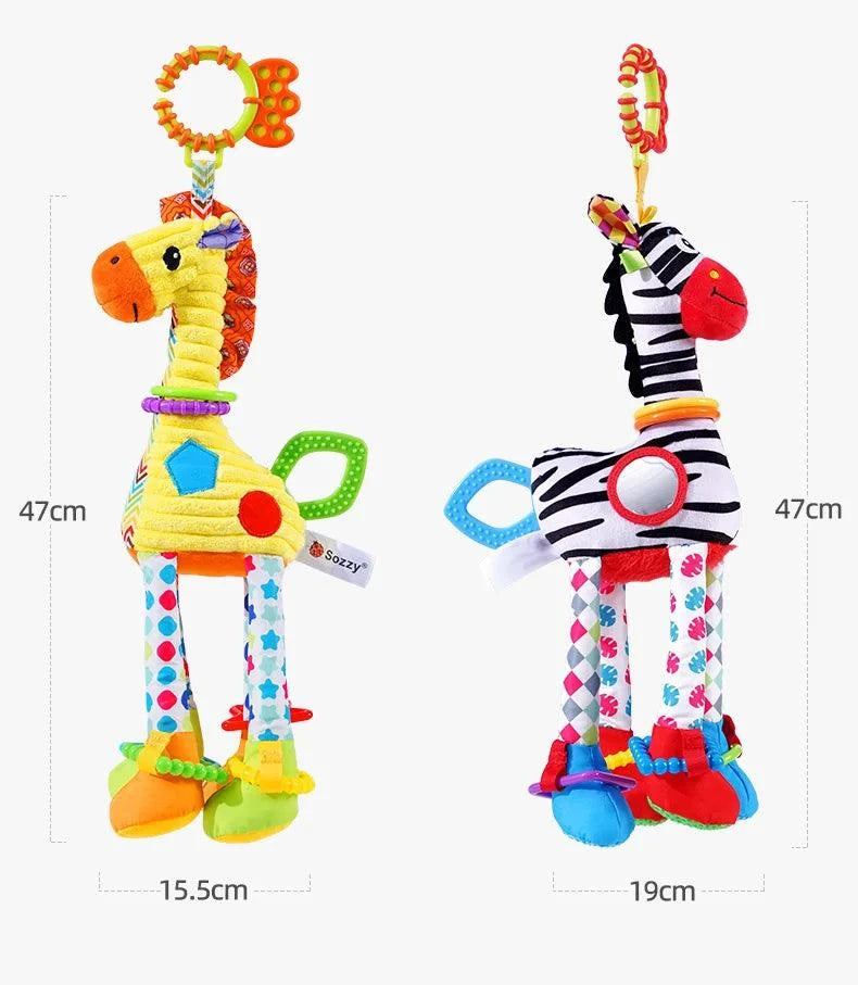 Soft Hanging Rattle Toy Set