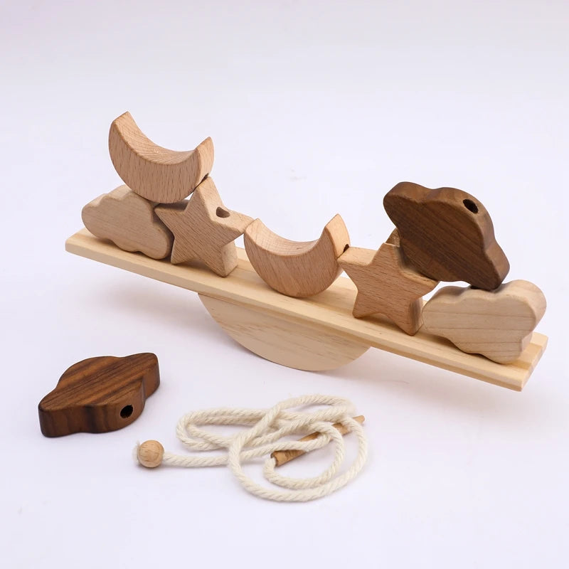 Wooden Forest Stacking Toys