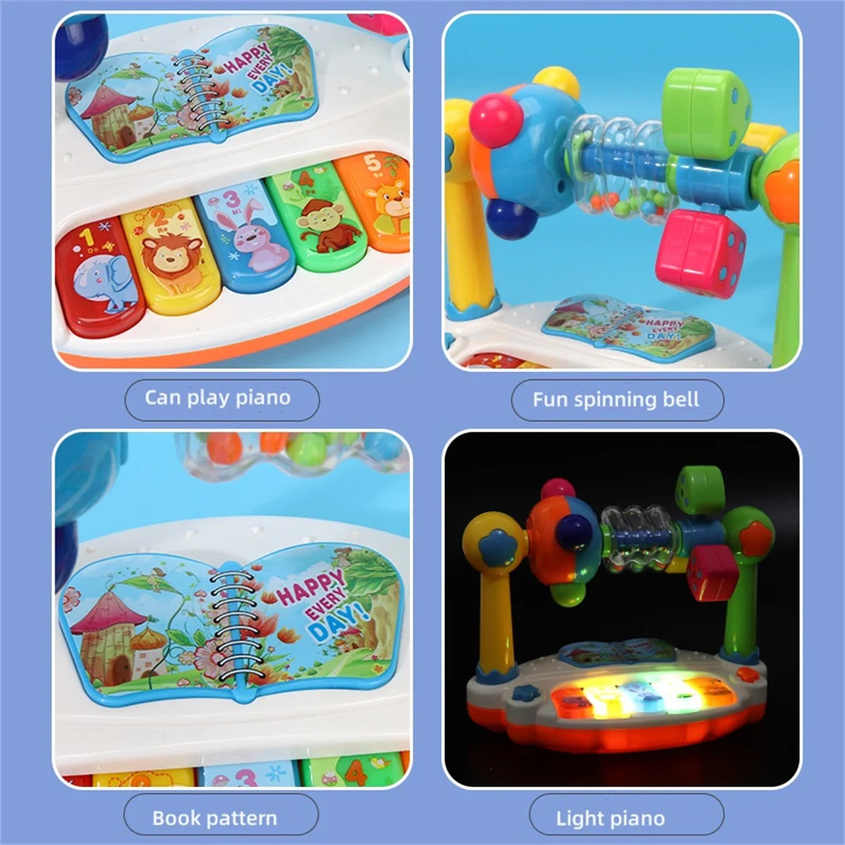 Multifunctional Musical Baby Puzzle