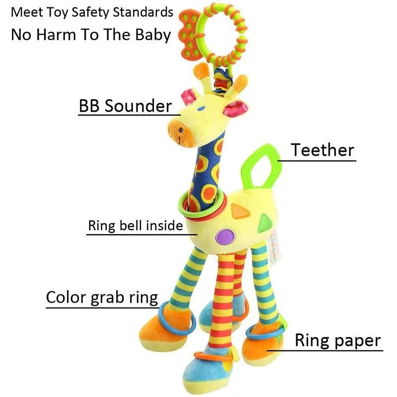 Soft Hanging Rattle Toy Set