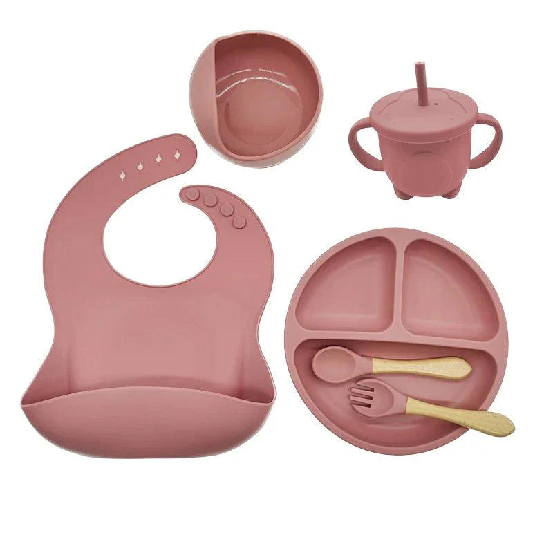 Silicone Baby Tableware Set