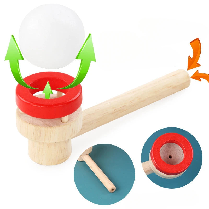 Wooden Suspension Ball Blower