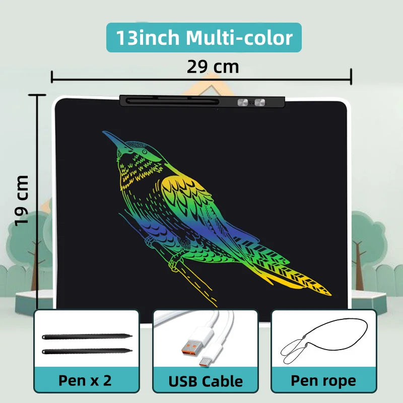 Kids' Rechargeable LCD Drawing Tablet