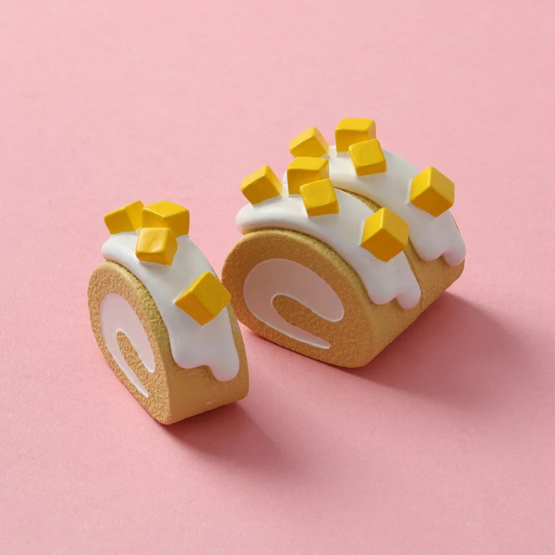 Cake Roll Magnet Decoration