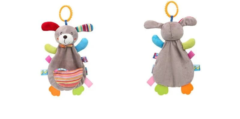 Soft Animal Rattle Toy