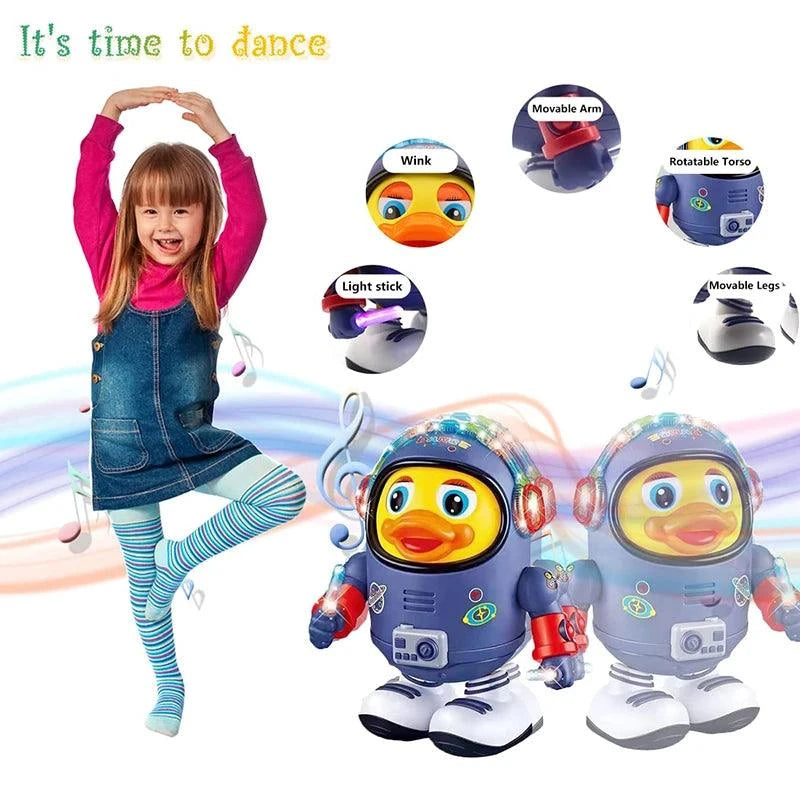 Dancing Duck Toy with Lights