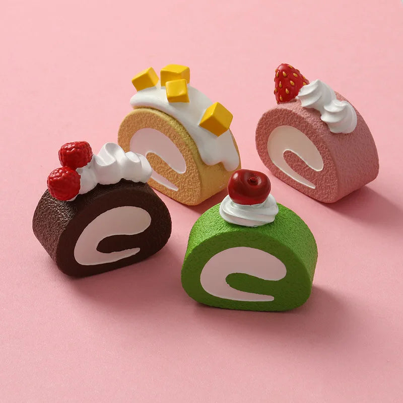 Cake Roll Magnet Decoration