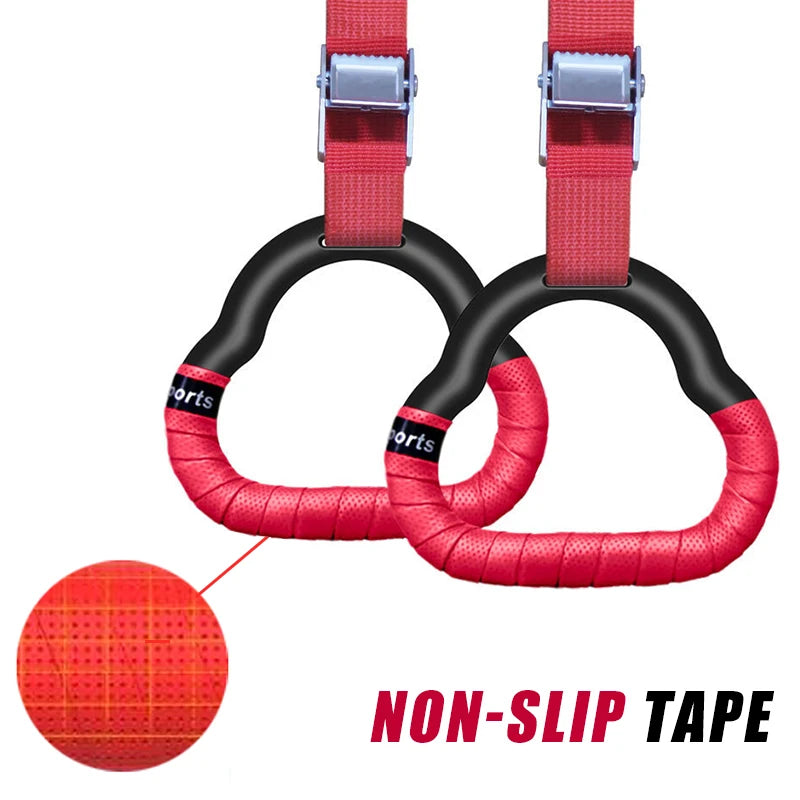 Kid Gymnastics Rings - Non-Slip & Adjustable