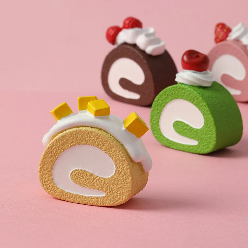 Cake Roll Magnet Decoration